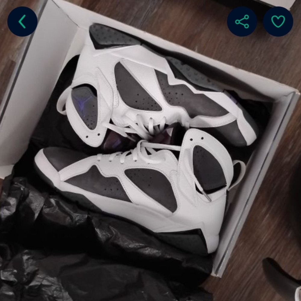 White and Black Sneakers